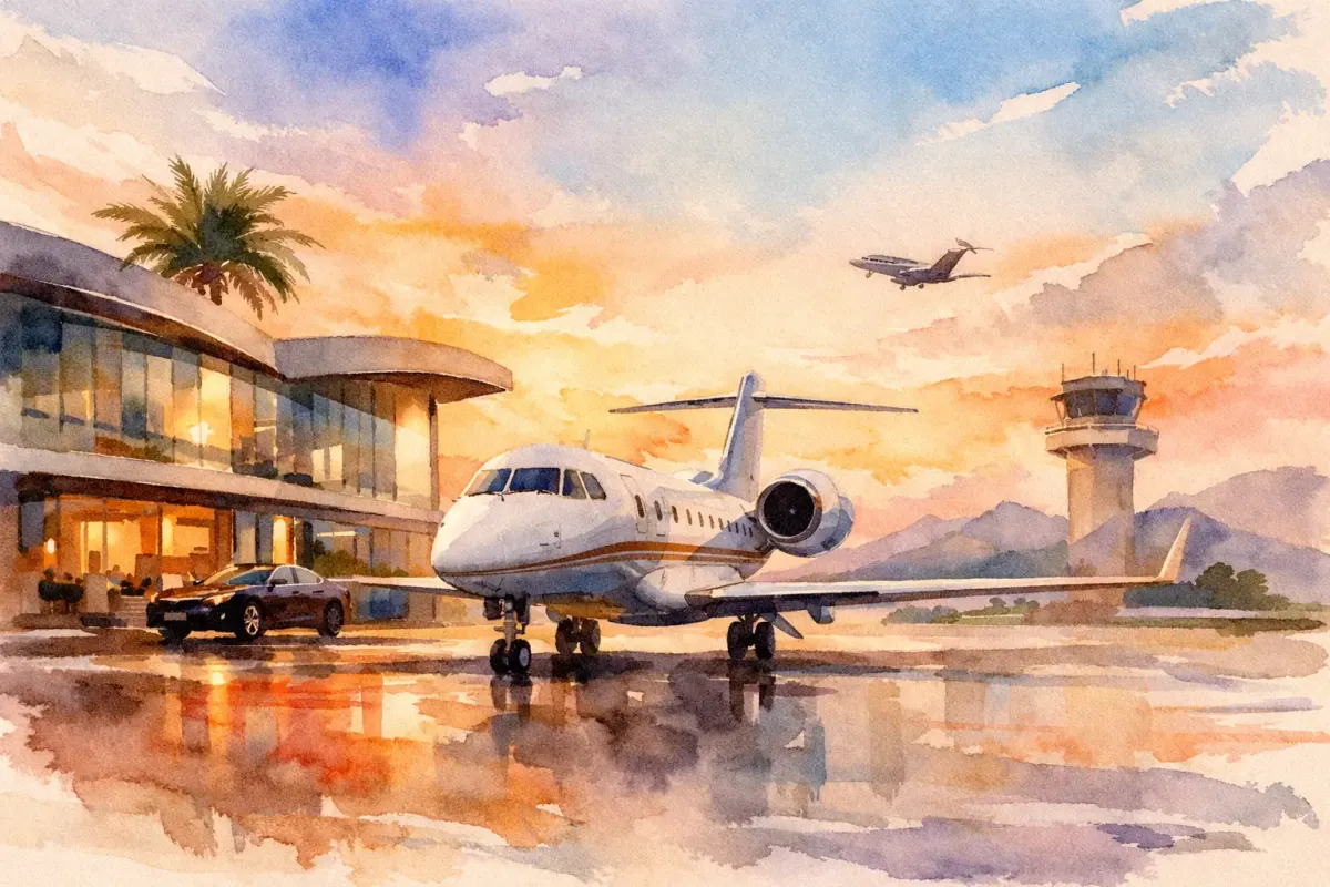 Best Private Jet Terminals for Business Travel