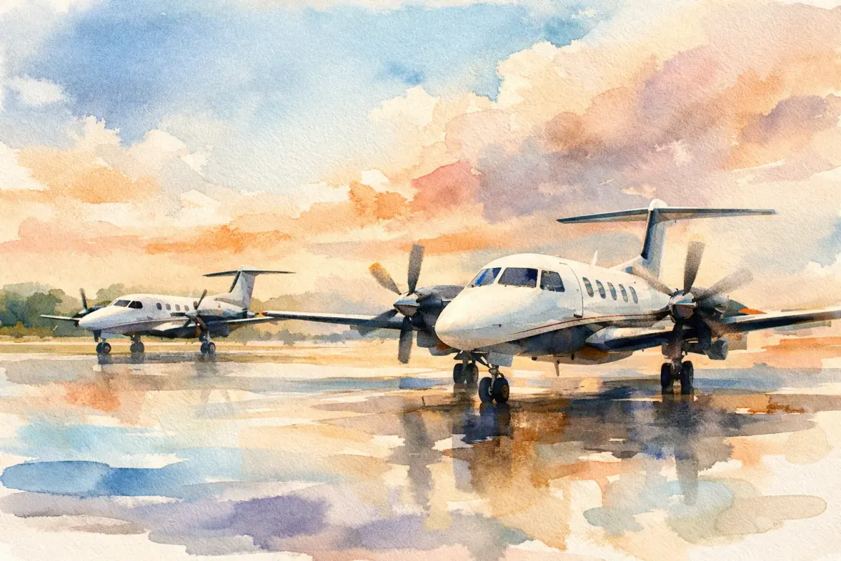 Turboprop Jet Comparison for Business Travel