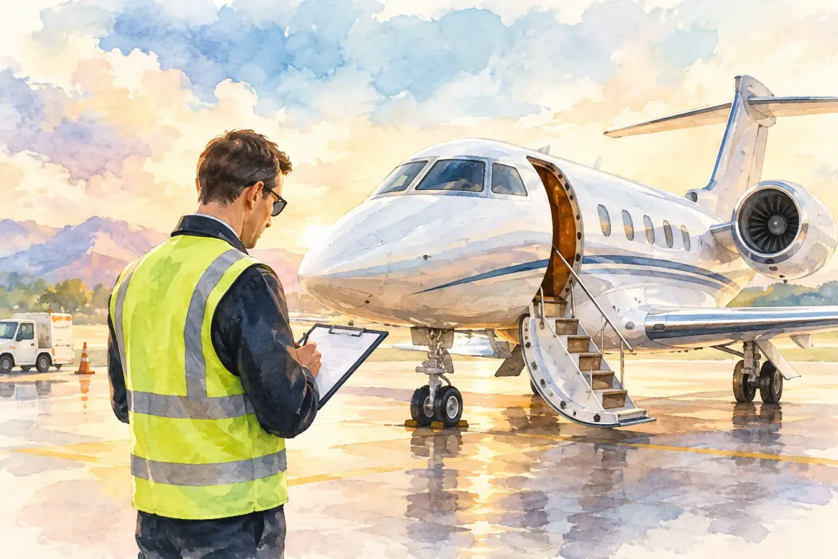 Operator Safety Checks for Private Jet Travel