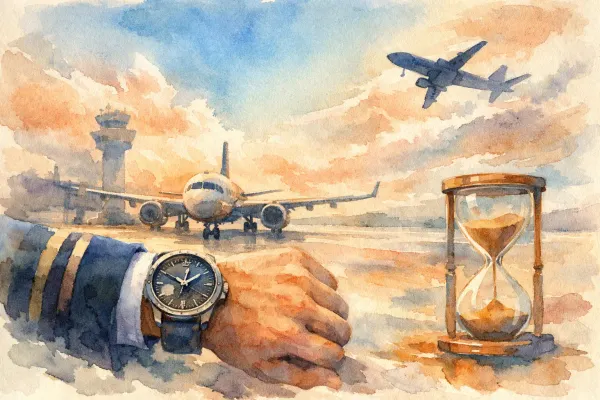 Benefícios do bloqueio de horas na aviação