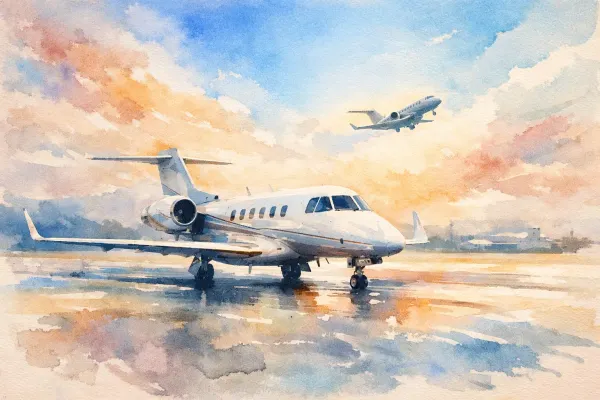 Leasing operacional de aeronaves executivas