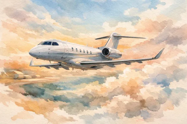 Review Bombardier Challenger 3500 vale a pena?