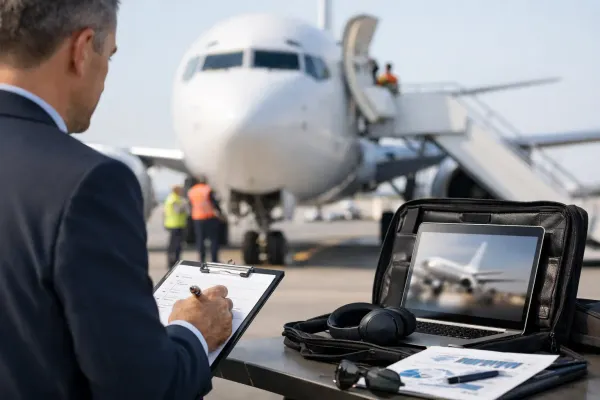 Auditoria de operador aéreo antes de contratar