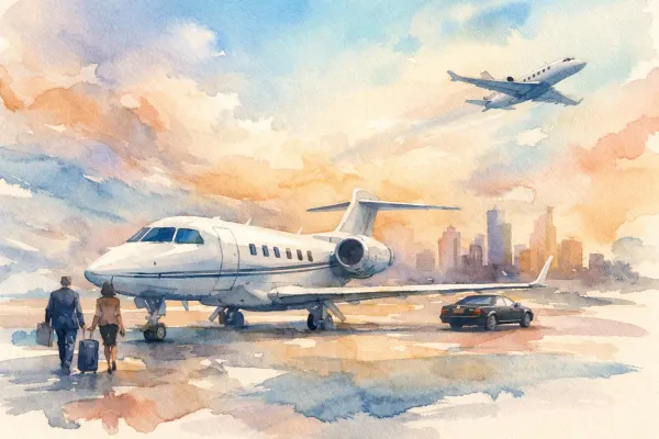 Aviação executiva corporativa vale a pena?