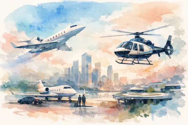 Guia de mobilidade aérea corporativa