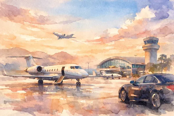 Best Airports for Private Arrivals Worldwide