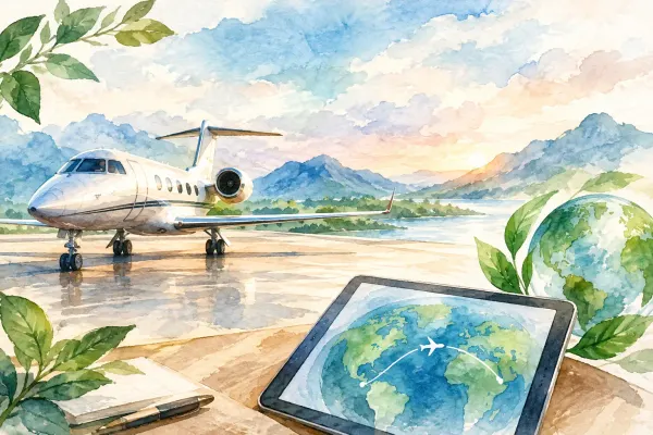 Calculate Private Flight Emissions Accurately