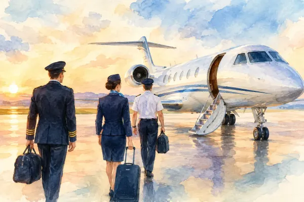 Do Jet Leases Include Crew? Contract Terms Explained