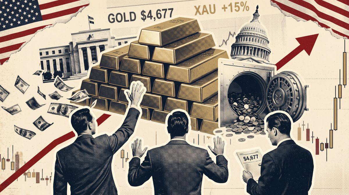 Gold Surged 3.5%. Touched $4,500. Treasury Doubled Buybacks. Fed Overruled