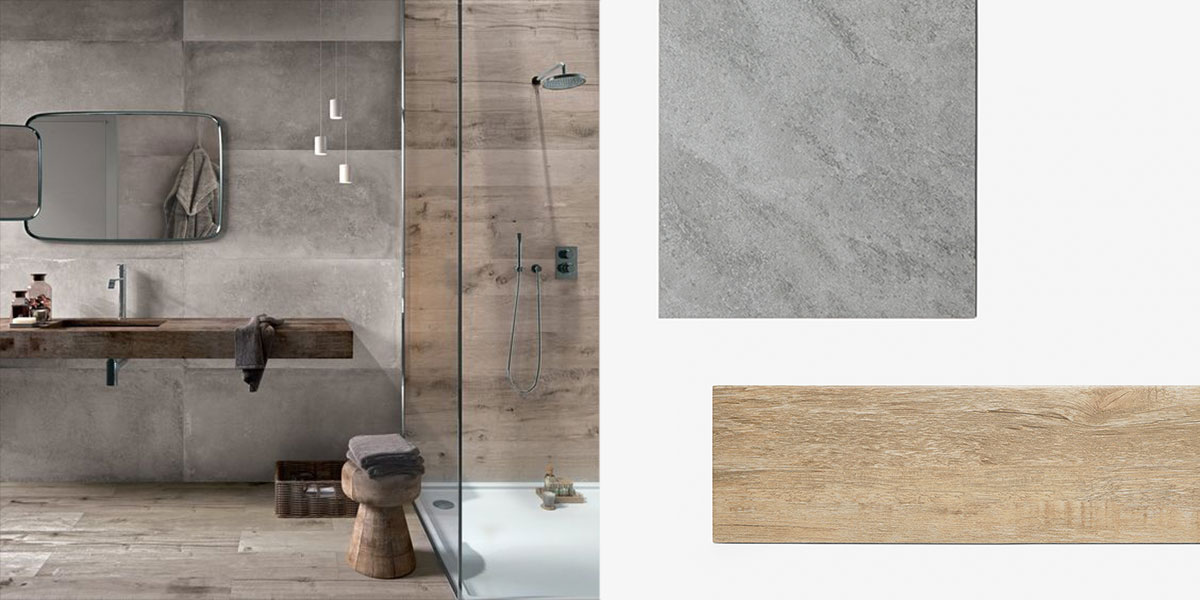 시크하고 젠한 느낌의 욕실