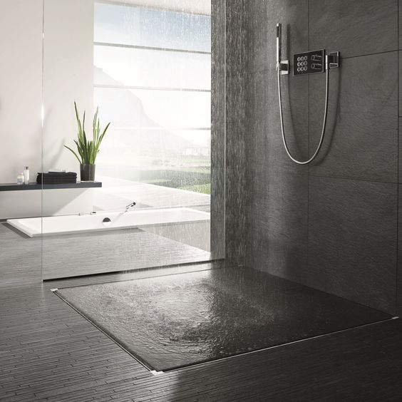 샤워 배수의 고급화