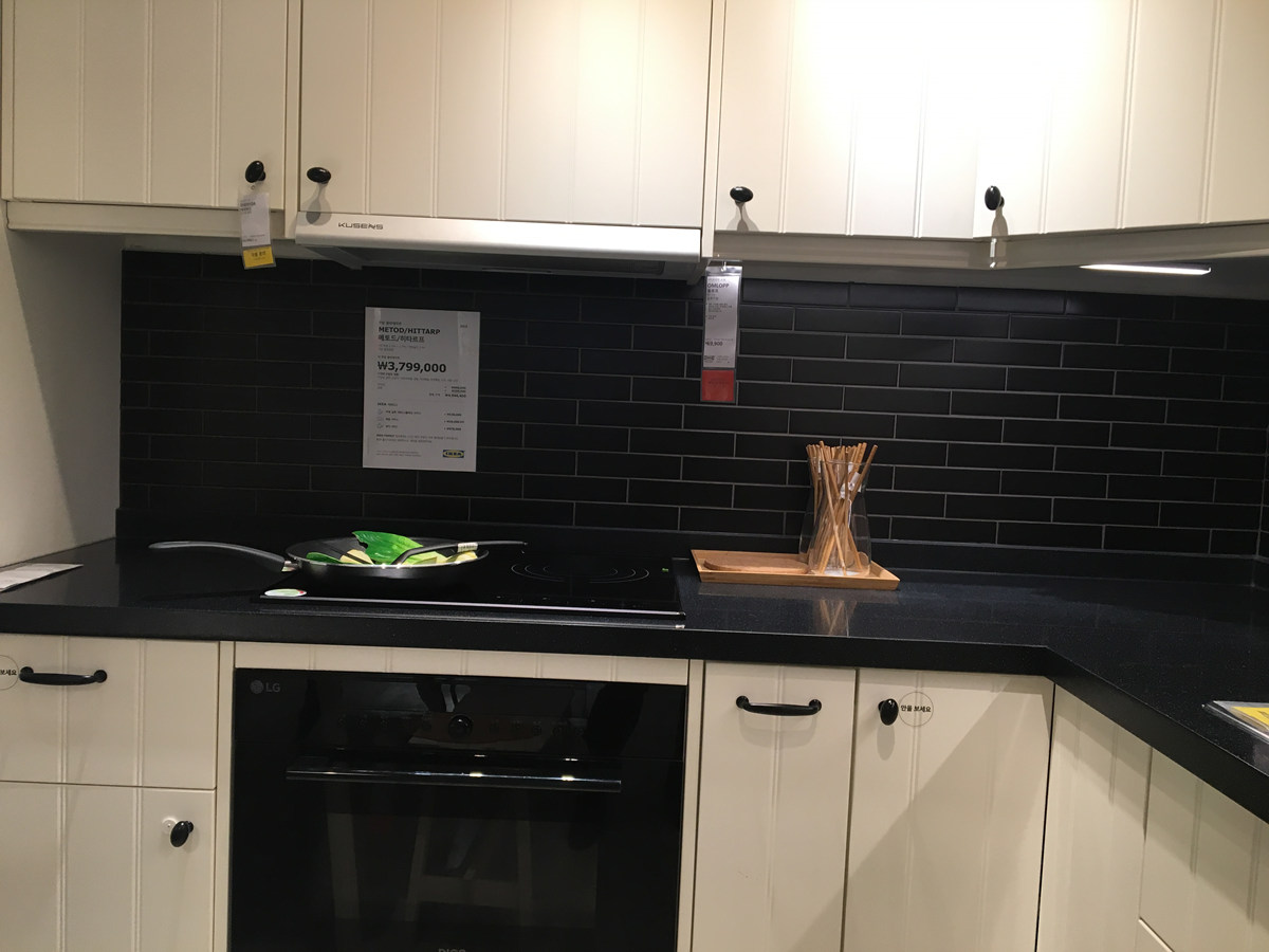 블랙&화이트 주방