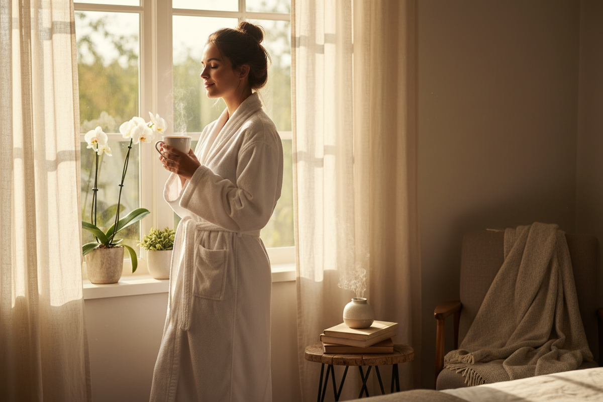 The Robe as a Ritual: Ten Quiet Minutes That Are Only Yours