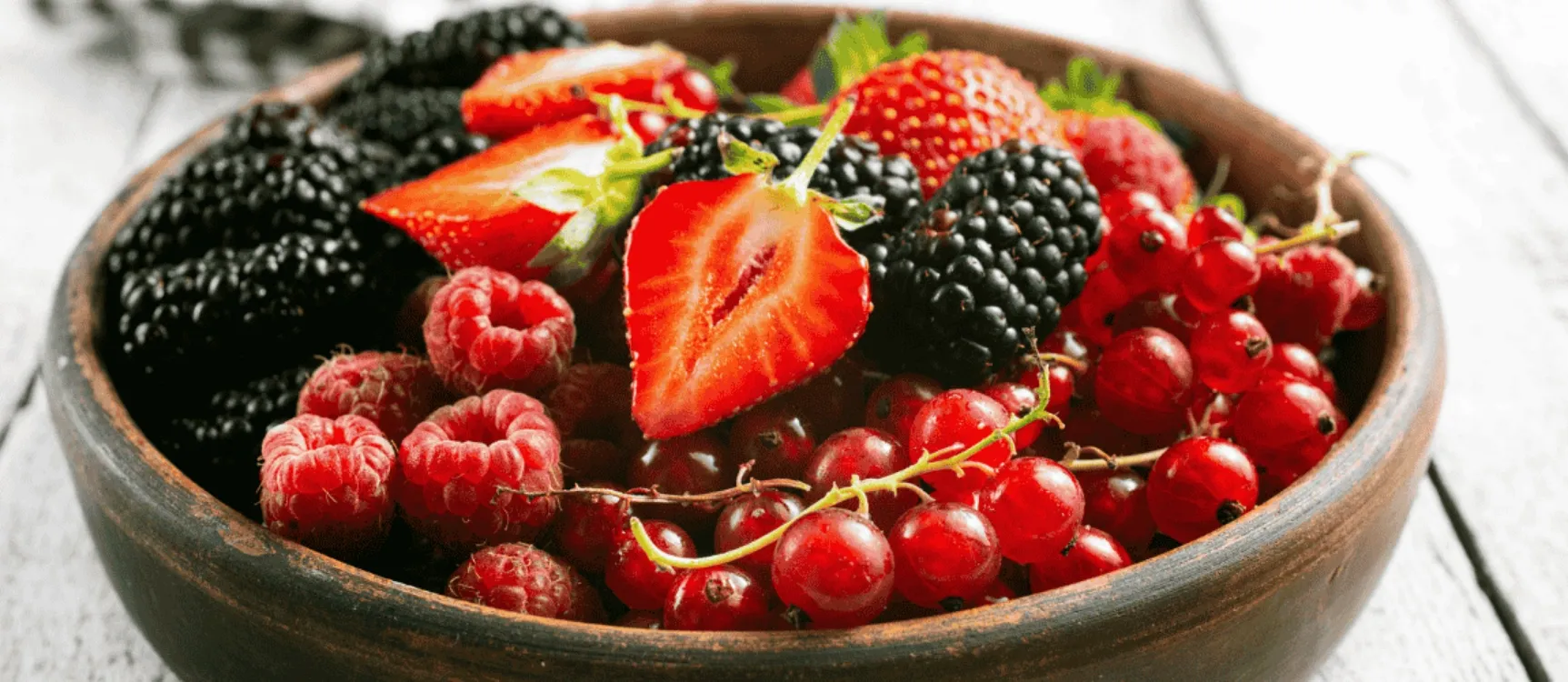 Beeren in einer Schüssel