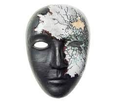The Mask Covers a Person With No Face Who Wants to Consume Yours
