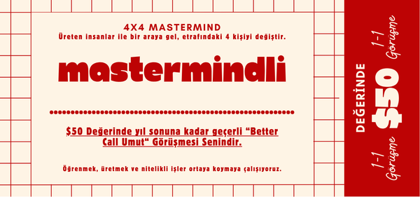 Benim için mastermindliler Kimdir?