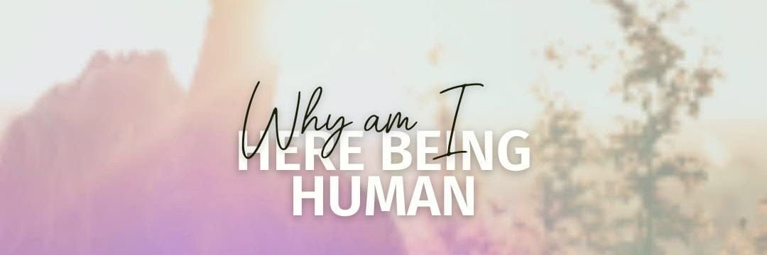 why am I here being human?