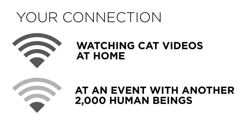 Your connection may not be great