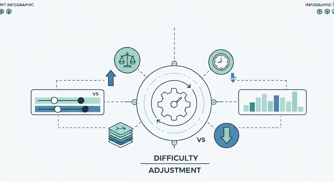 难度调整（Difficulty Adjustment） - 详解图