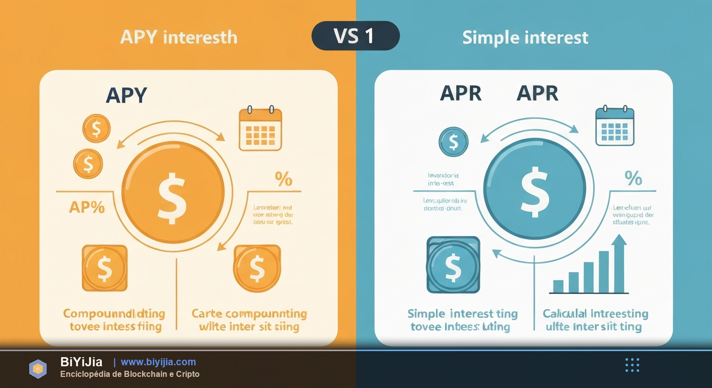 APY vs APR — desglose detallado APY vs APR — desglose detallado