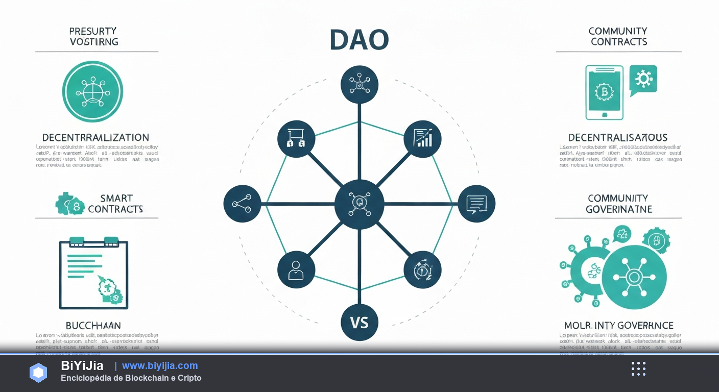 DAO (Organización Autónoma Descentralizada) — desglose detallado