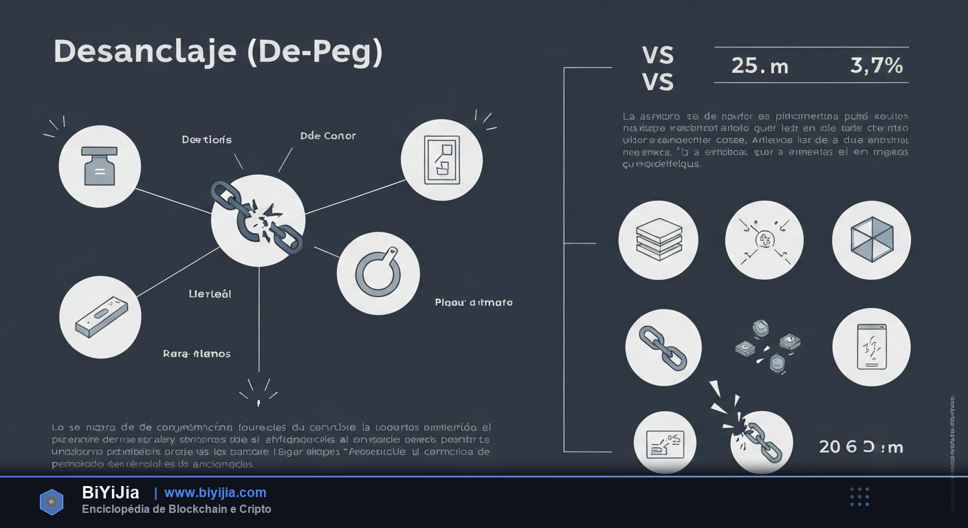 Desanclaje (De-Peg) — desglose detallado