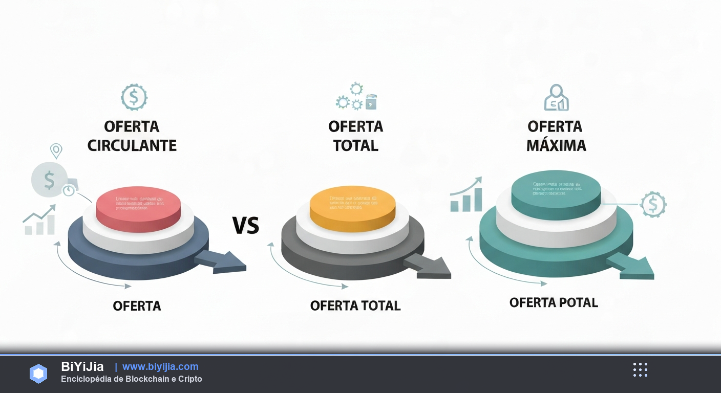 Oferta Circulante vs Oferta Total vs Oferta Máxima — desglose detallado Oferta Circulante vs Oferta Total vs Oferta Máxima — desglose detallado