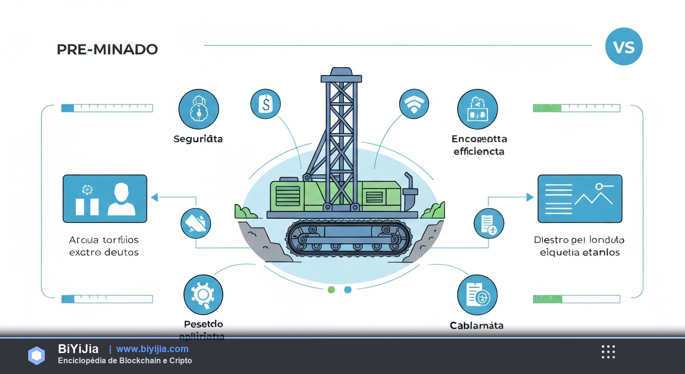 Pre-Minado (Pre-Mine) — desglose detallado