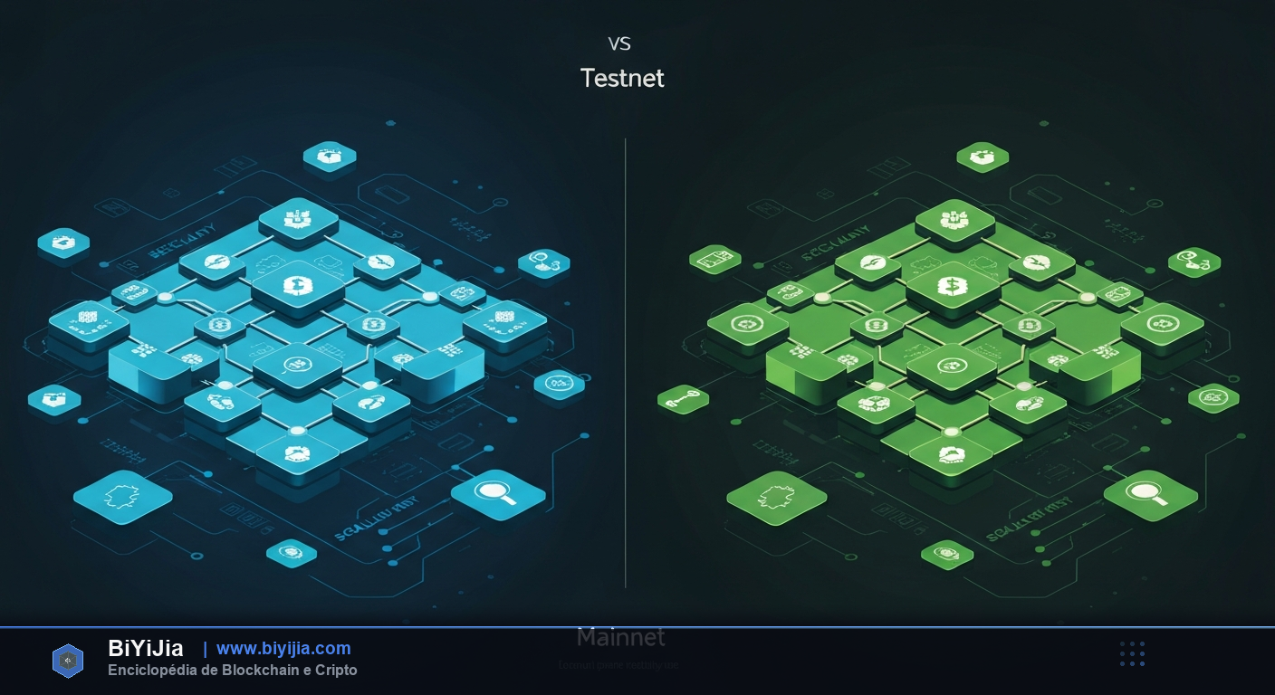 Testnet y Mainnet — desglose detallado Testnet y Mainnet — desglose detallado