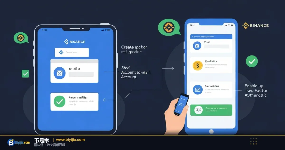 幣安帳戶建立與雙重驗證教學 — 2. 建立帳戶步驟