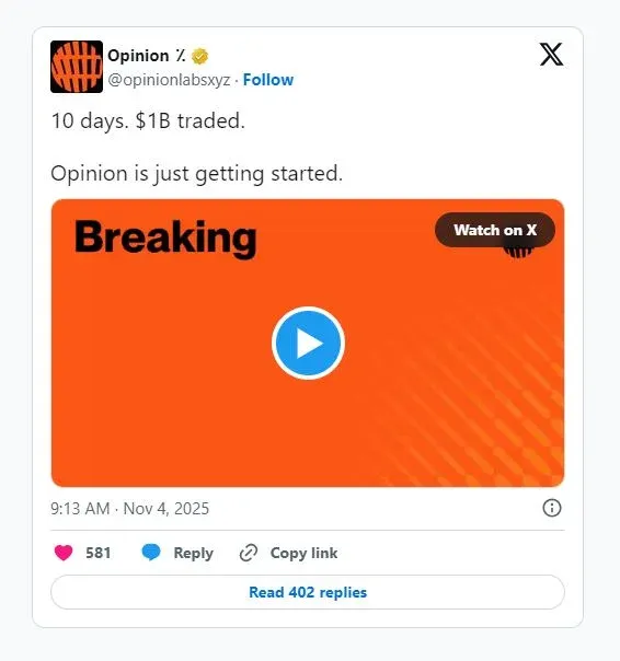 Por que Opinion está recebendo tanta atenção?