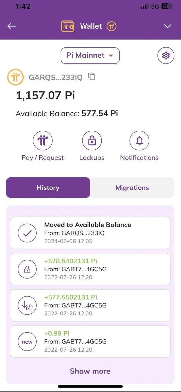 1. 官方 Pi 网络钱包_图2