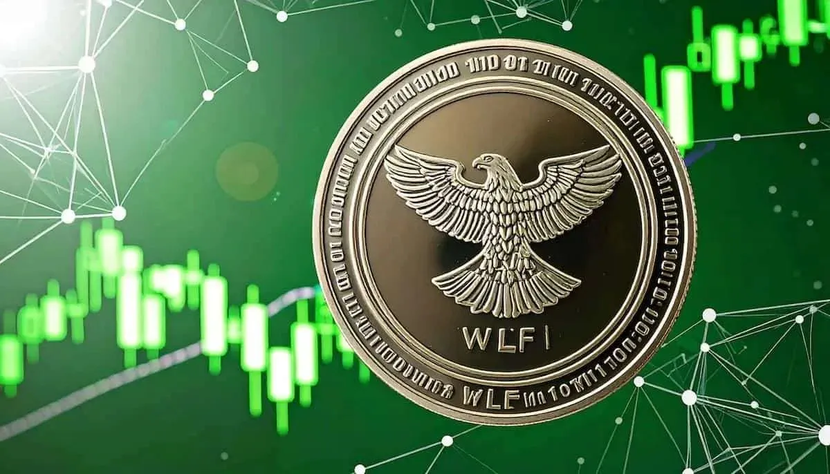 World Liberty Financial 徽标旁有特朗普家族标识