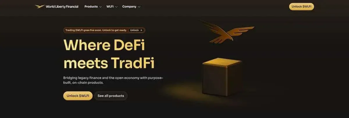 WLFI代币标志与多家交易所徽标并列展示