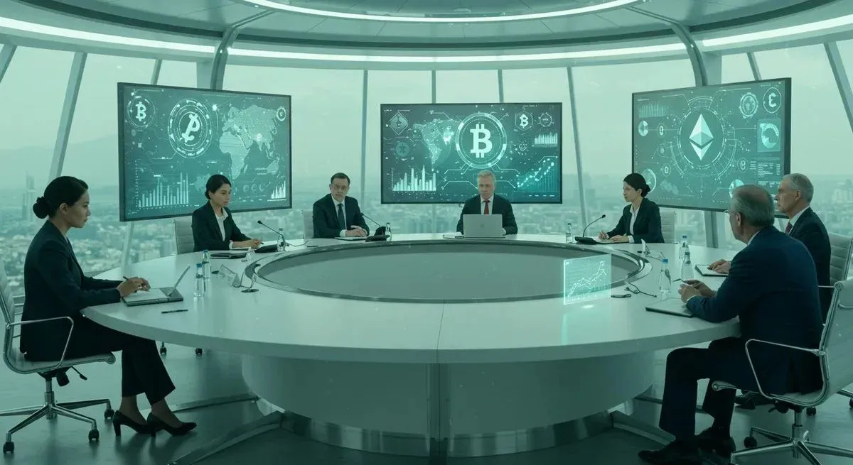 WLFI 代币发展方向示意图 包含政治 技术 治理三大要素