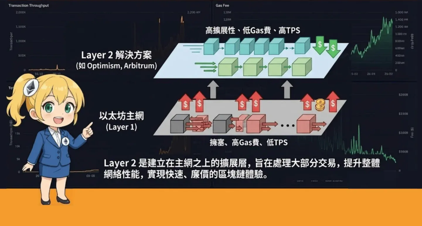 以太坊主网与侧链结构示意图