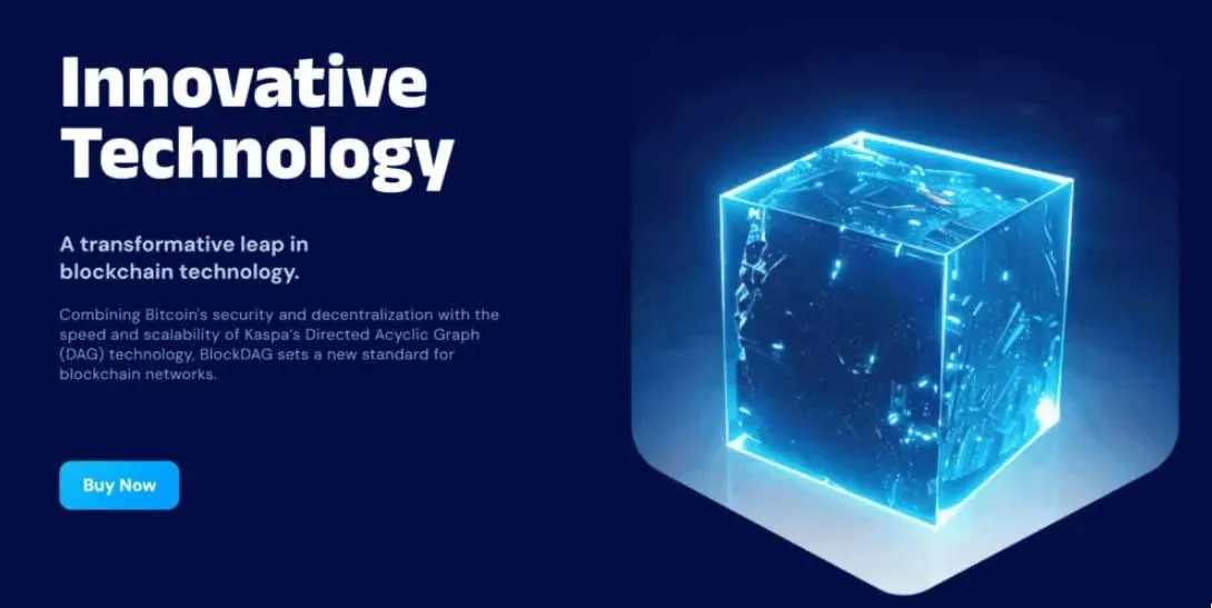 BlockDAG 结构示意图，展示 DAG 与 PoW 结合