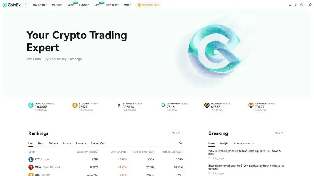 Crypto exchange without KYC