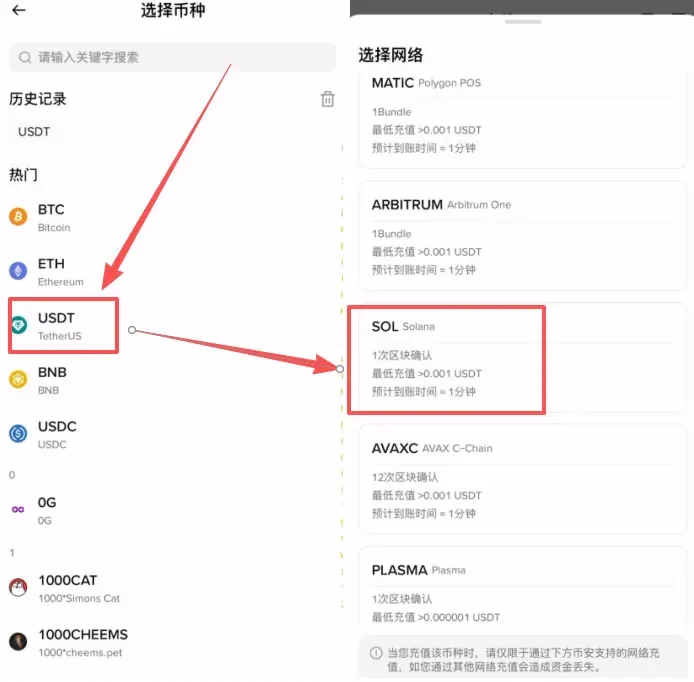 把Backpack上的资金转到币安交易所教程_图6