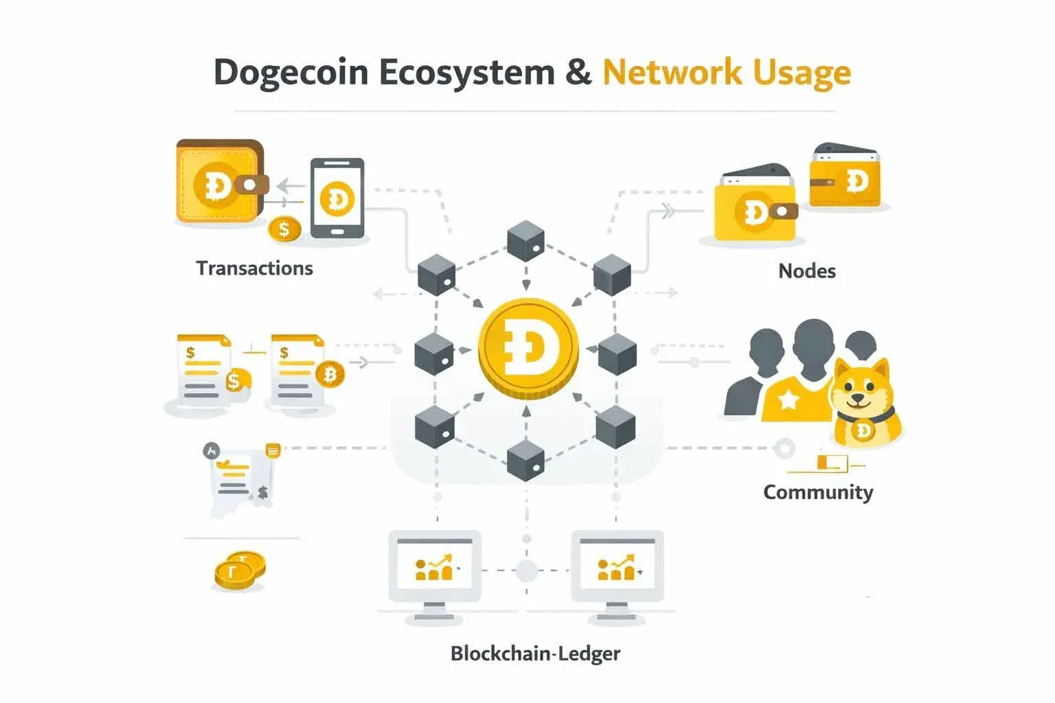 狗狗币价格预测折线图标示2026 2040 2050年走势