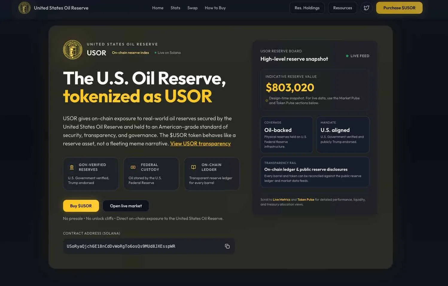 Previsão de preço da moeda USOR (U.S. Oil): 2026‑2027–2030