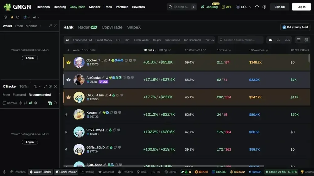 Ferramentas e métodos de rastreamento de carteira Solana