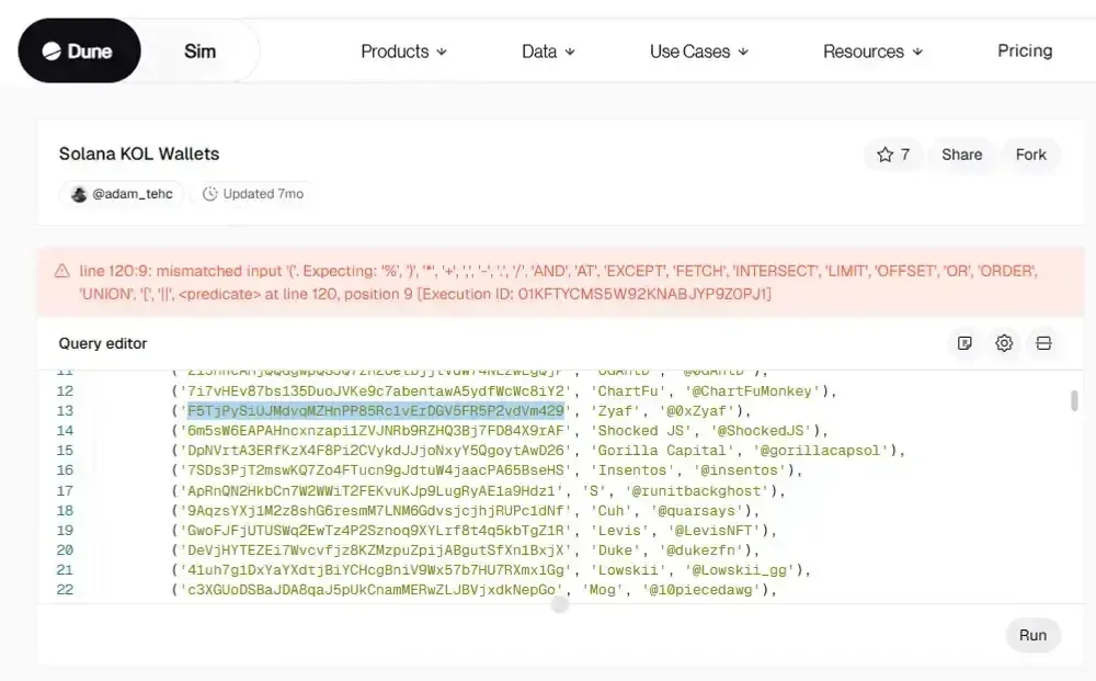 Ferramentas e métodos de rastreamento de carteira Solana