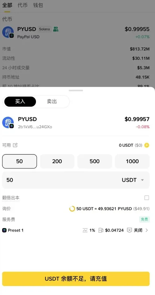 PYUSD幣購買教學