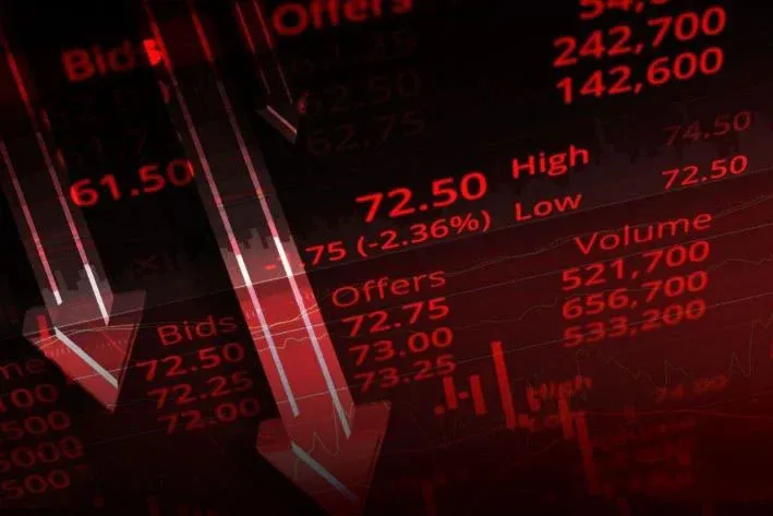 Causa da queda do mercado de criptomoedas