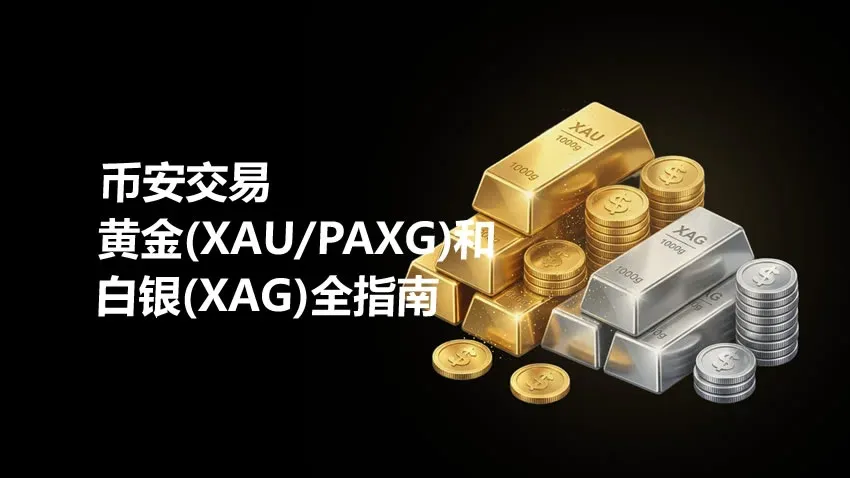 ¿Qué son XAU y XAG? Guía completa para operar oro (XAU/PAXG) y plata (XAG) en Binance