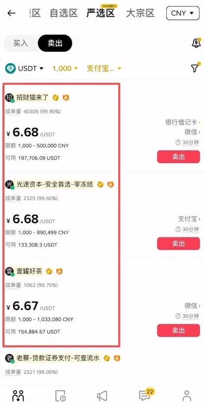 Tutorial de venta de USDT en Binance