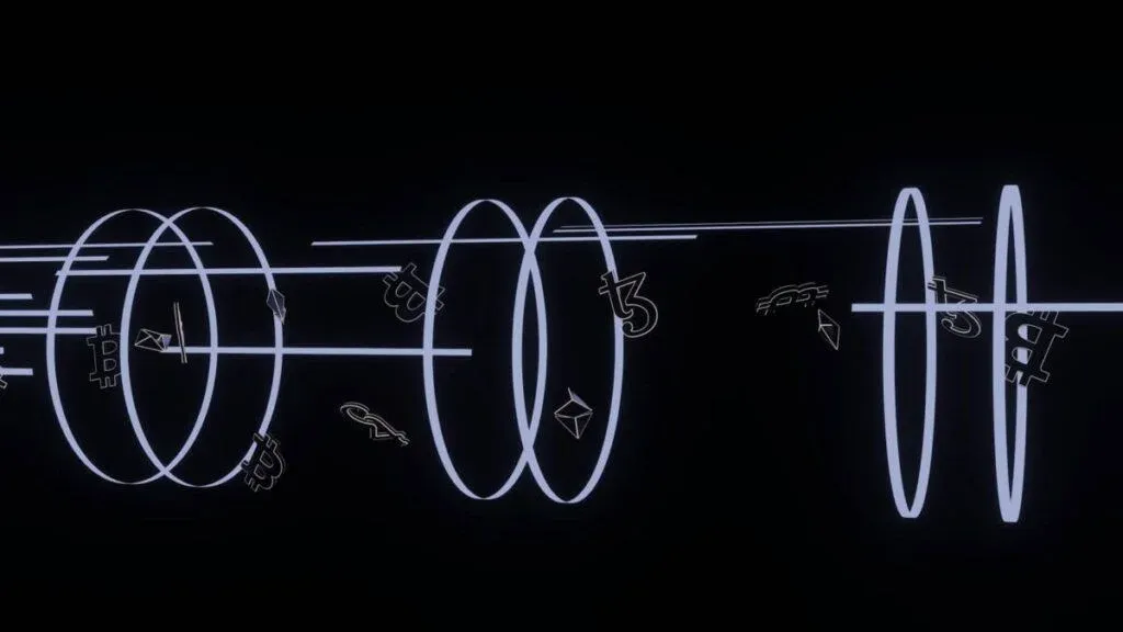 Diagrama de aplicaciones de blockchain en cadena de suministro, finanzas, salud y otras industrias