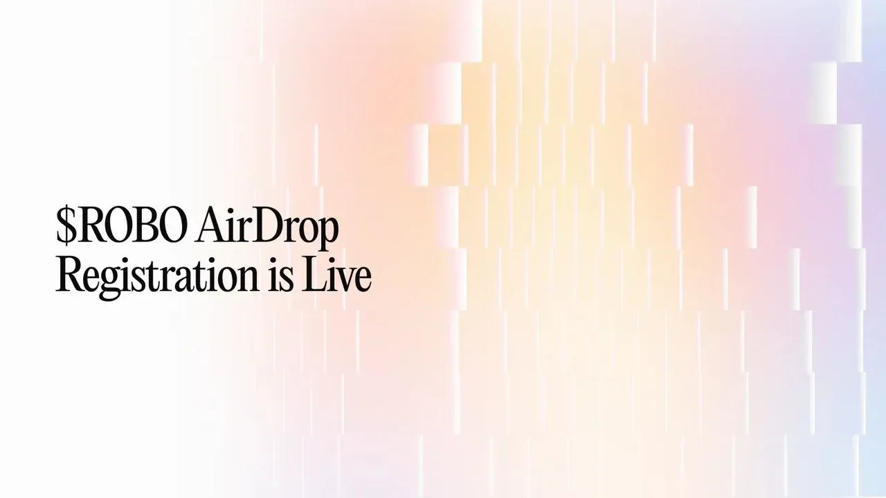 Fabric 博客页面显示 ROBO 空投流程示意图