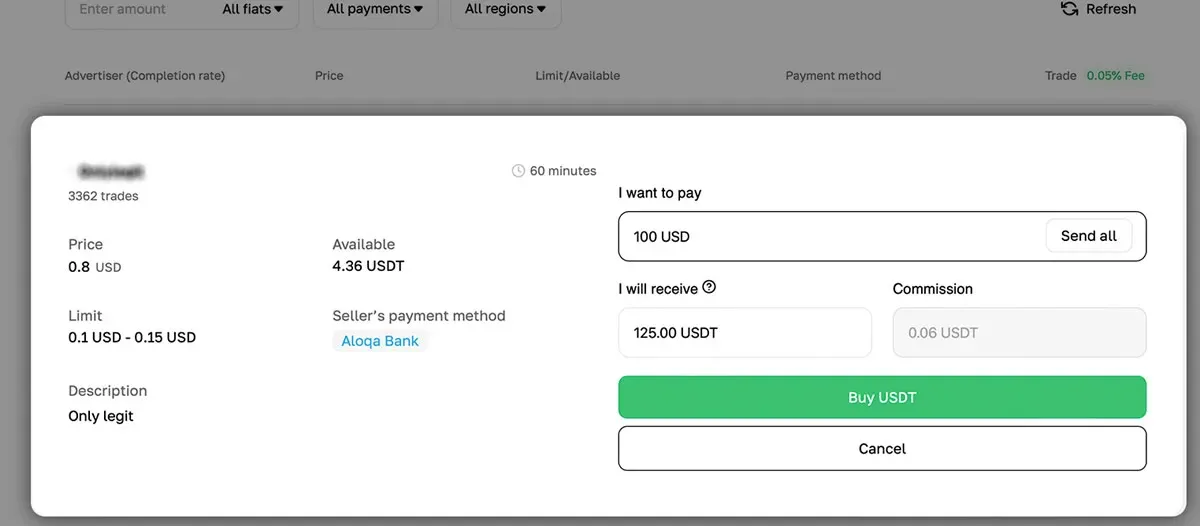 如何使用美国运通卡(AMEX)购买泰达币(USDT)？_图8
